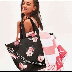 Victoria secret weekender bag and blanket